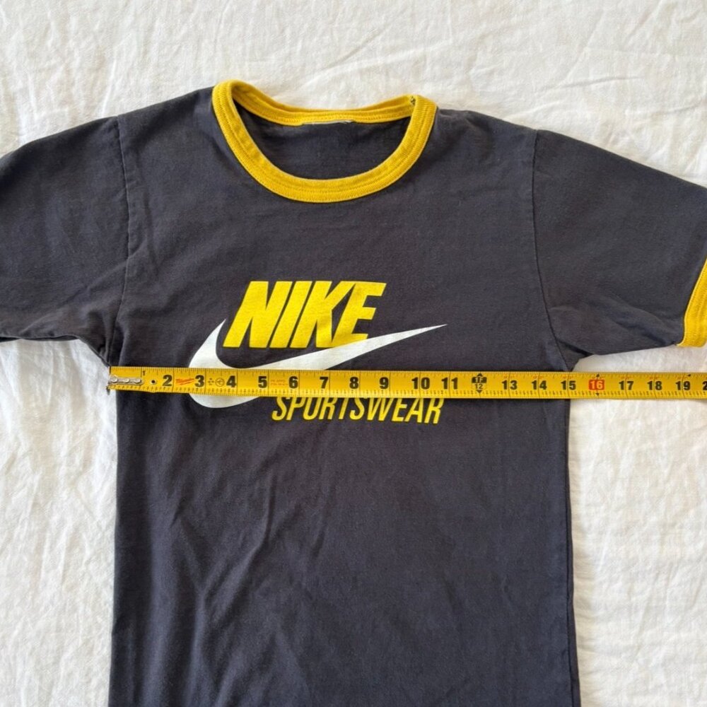 Vintage Nike Spell Out Ringer Tee - Picture 3 of 7
